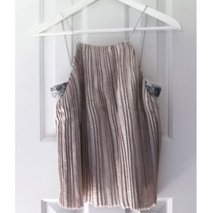 Metallic Dance&Marvel Tank Top